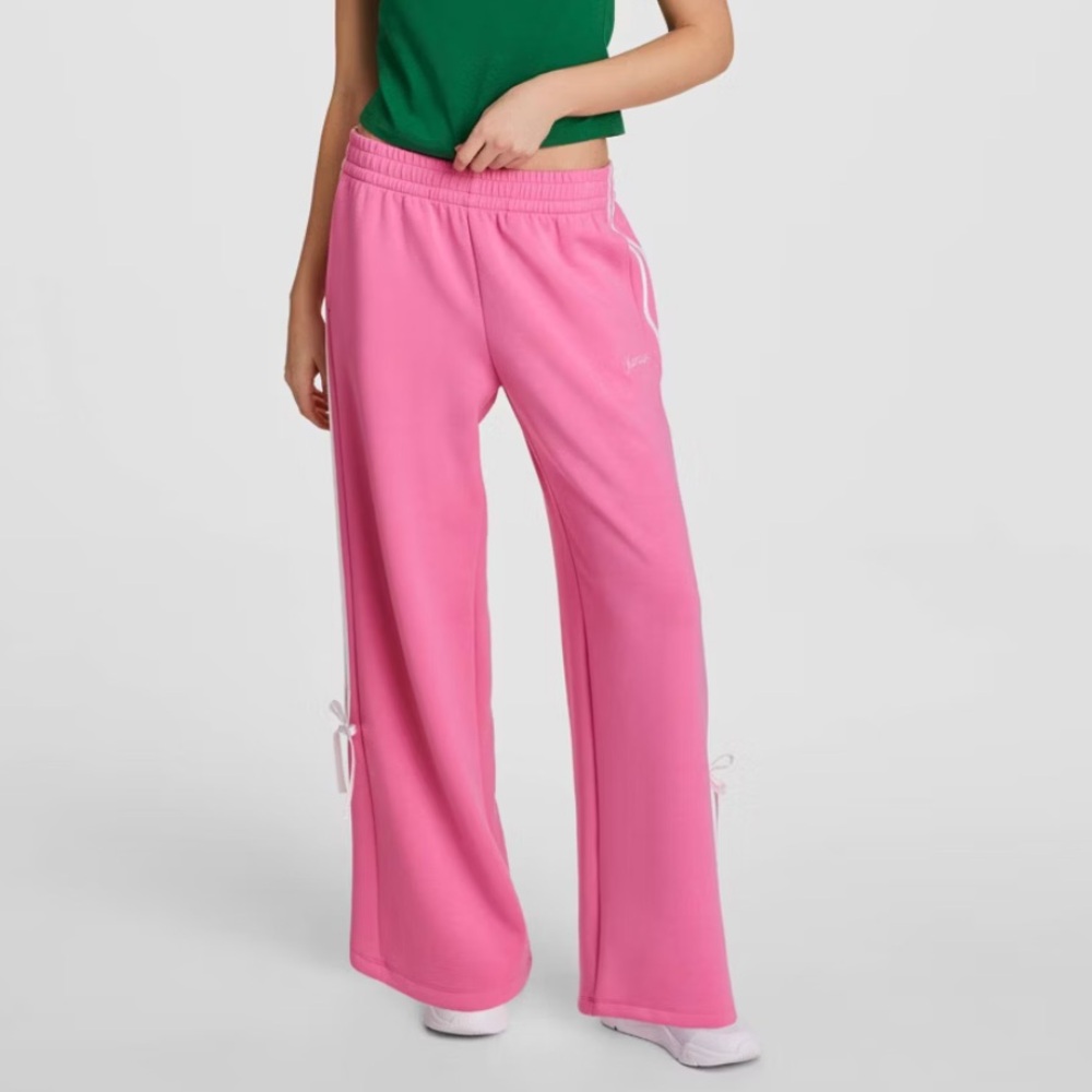 NWT Champion Women's In the Stands Side-Tie Pants - Pink